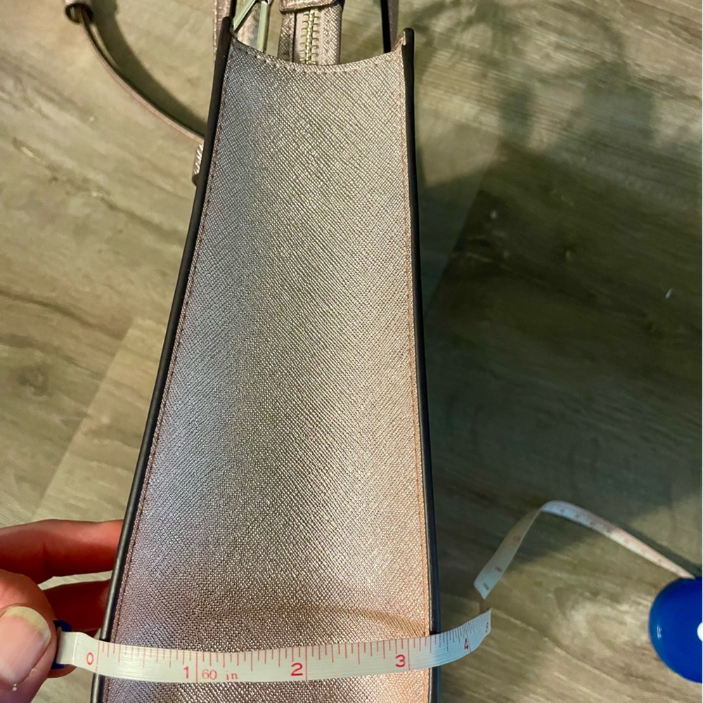 NWOT Kate Spade Kenzie Tote Rose Gold - Picture 8 of 10